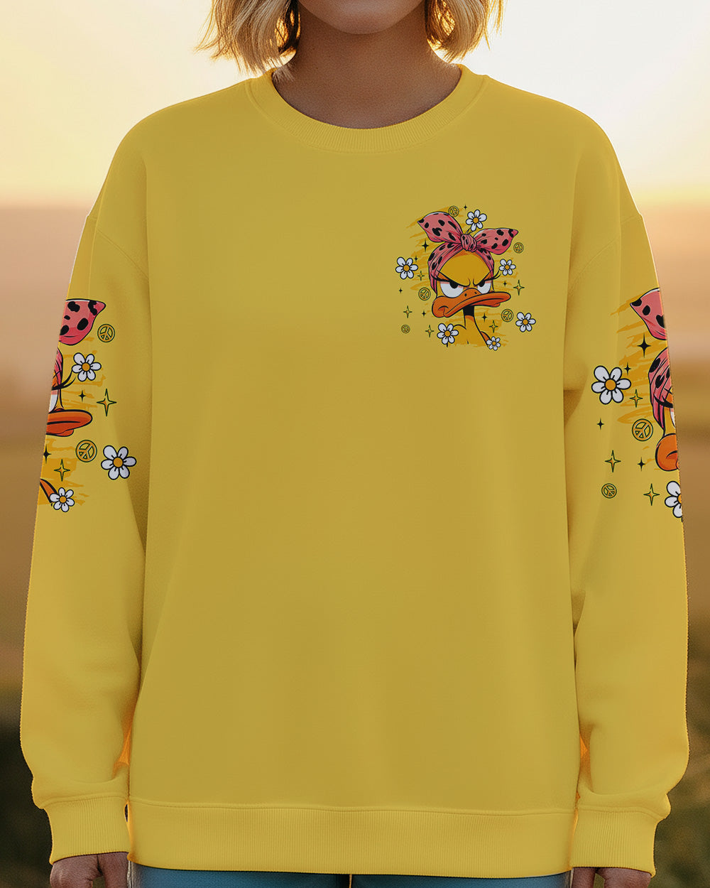 APPARENTLY I HAVE AN ATTITUDE WHO KNEW DUCK ALL OVER PRINT - TLTW0403261