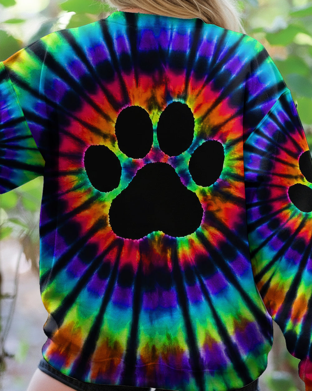 COLORFUL PAW ALL OVER PRINT - TYPQ2502262