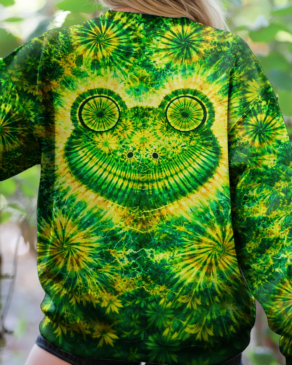 HIPPIE FROG SWIRL ALL OVER PRINT - TLHG2303262