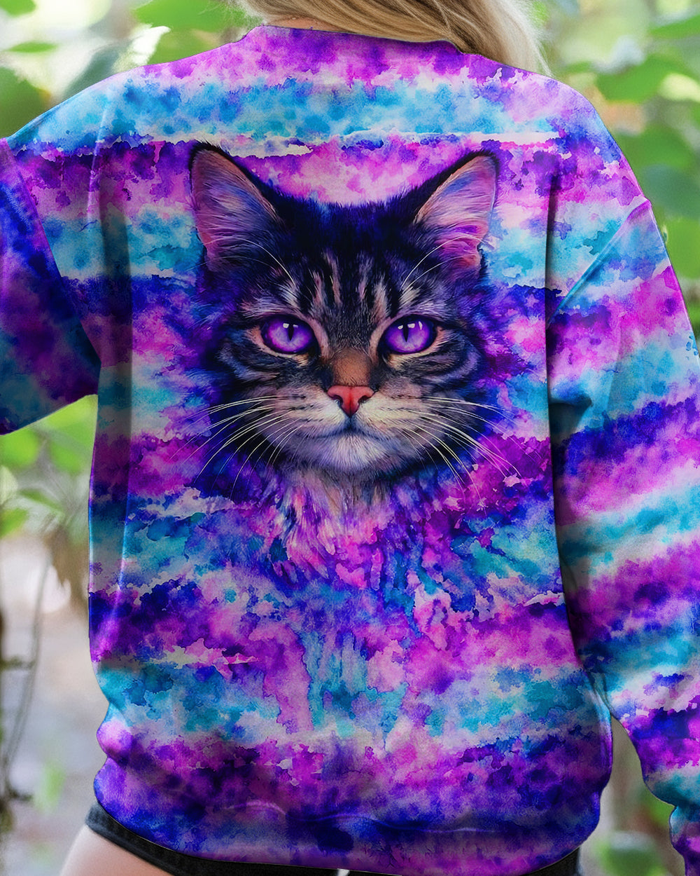 MYSTICAL CAT ALL OVER PRINT - TLNO0903262