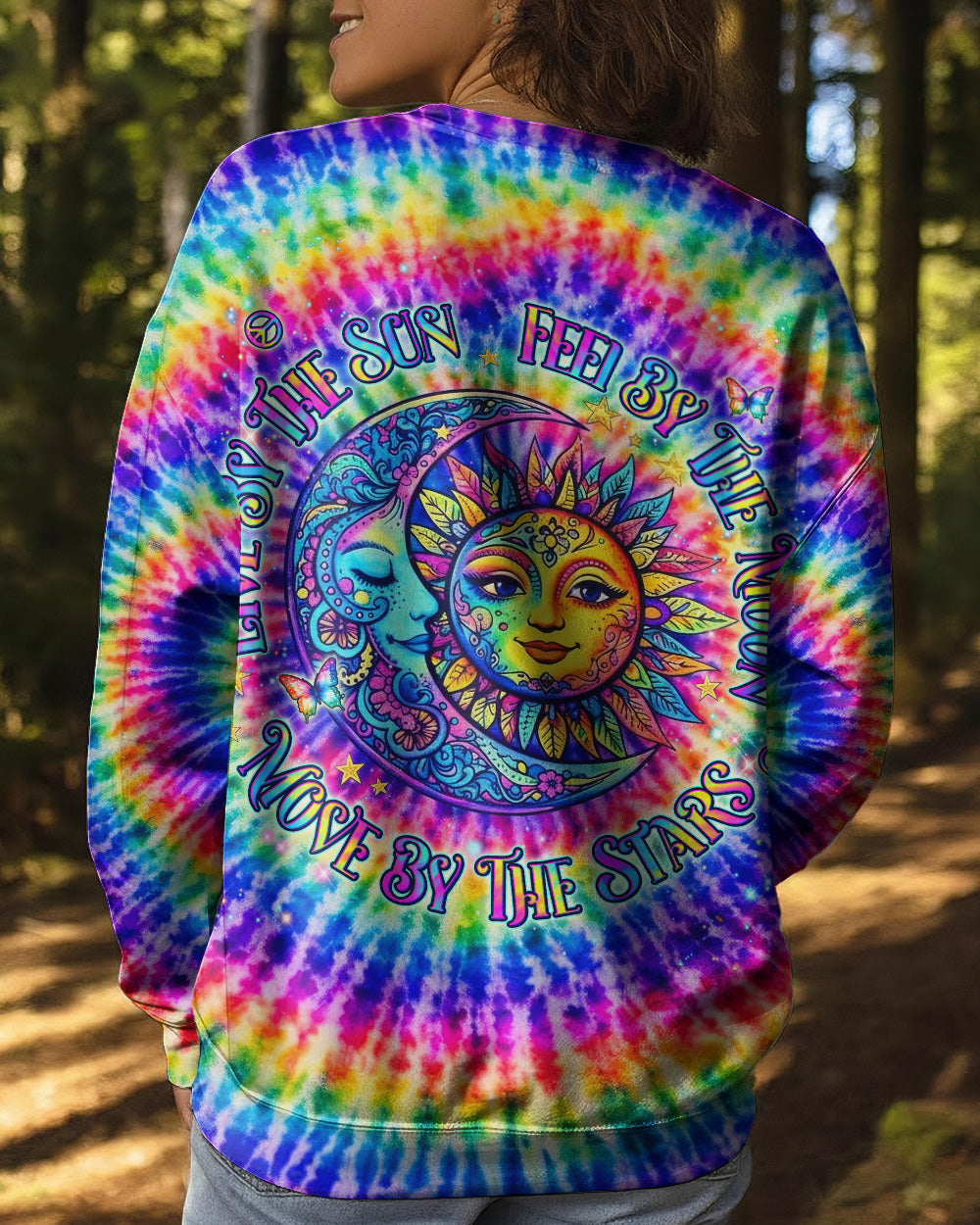 LIVE BY THE SUN RADIANT SWIRL ALL OVER PRINT - YHLN2602262