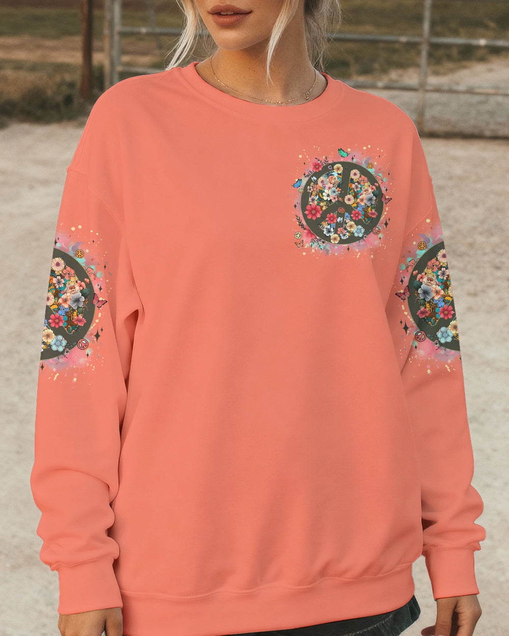 IMAGINE ALL THE PEOPLE LIVING LIFE IN PEACE ALL OVER PRINT - TYLN2303262