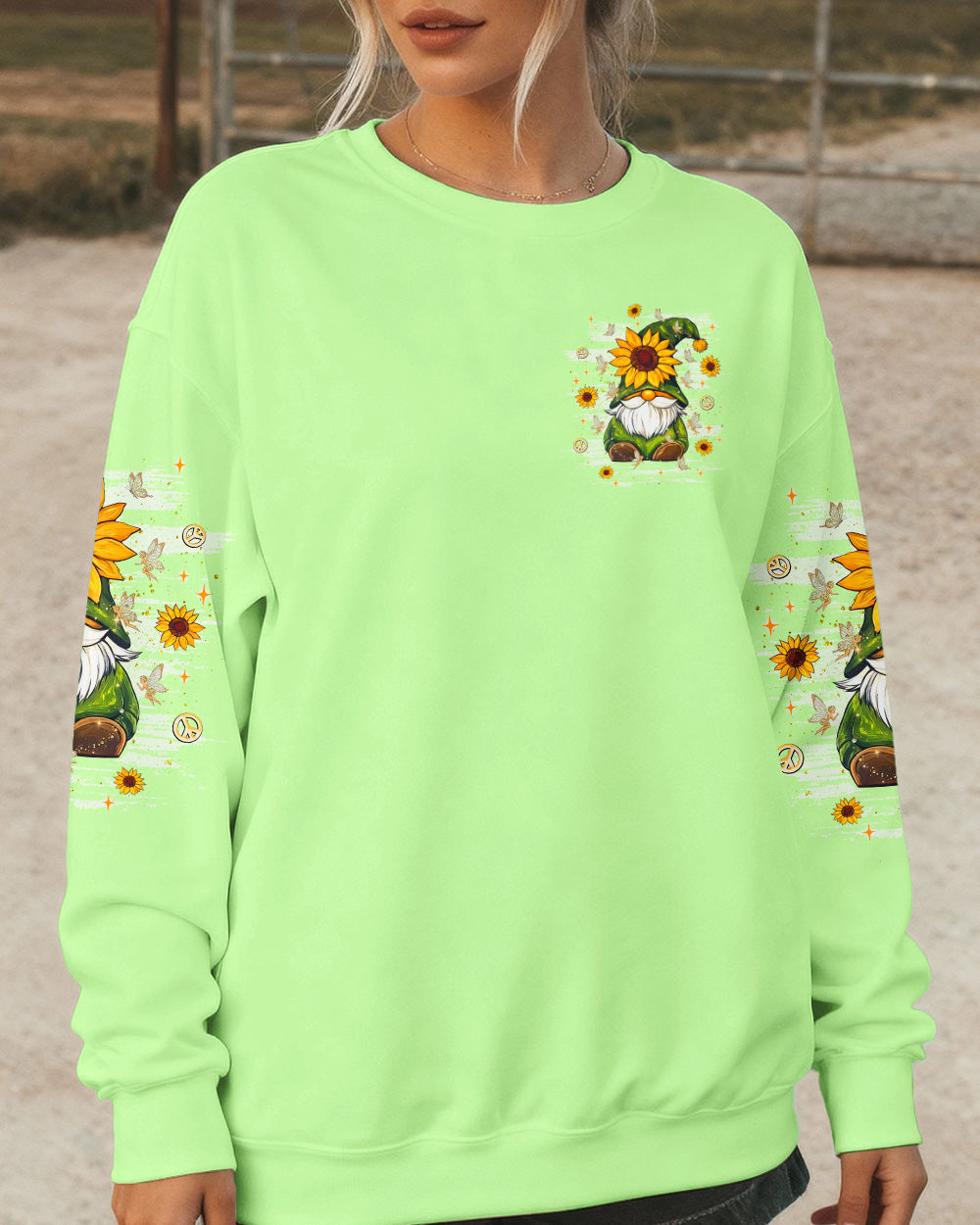 I BELIEVE THERE ARE ANGELS AMONG US GNOME  ALL OVER PRINT - TLNT0502261