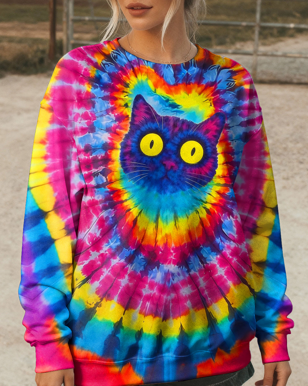 APPARENTLY I HAVE AN ATTITUDE WHO KNEW CAT ALL OVER PRINT - TLNO0403262