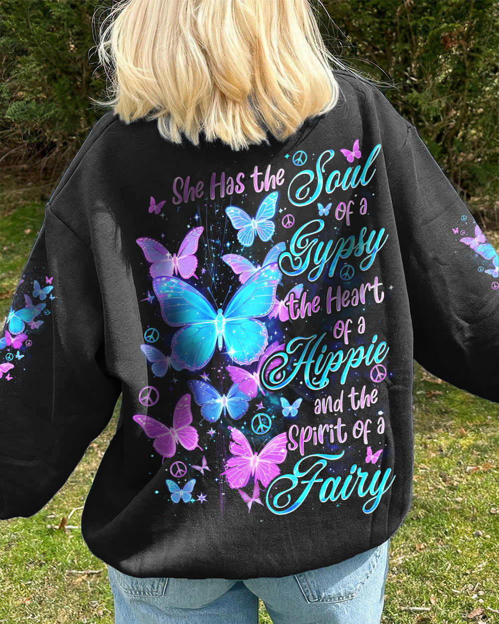 SPIRIT OF A FAIRY BUTTERFLIES ALL OVER PRINT - TYQY2502262