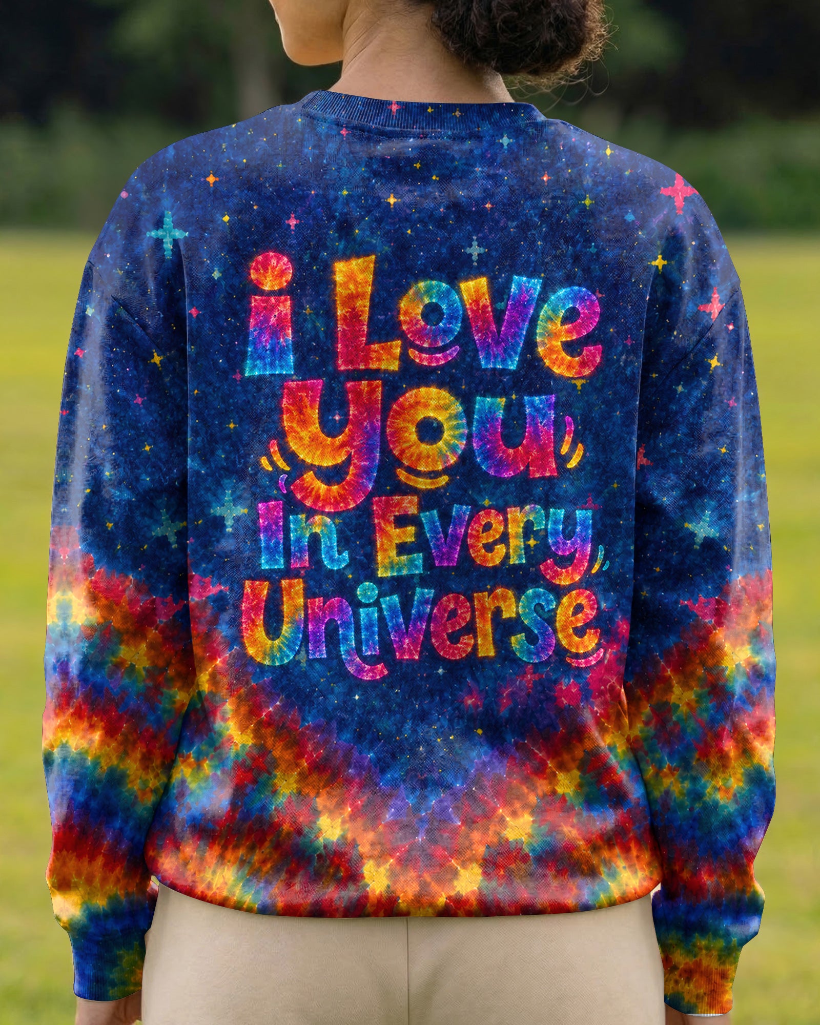 I LOVE YOU IN EVERY UNIVERSE CAT ALL OVER PRINT - KMTM1706261
