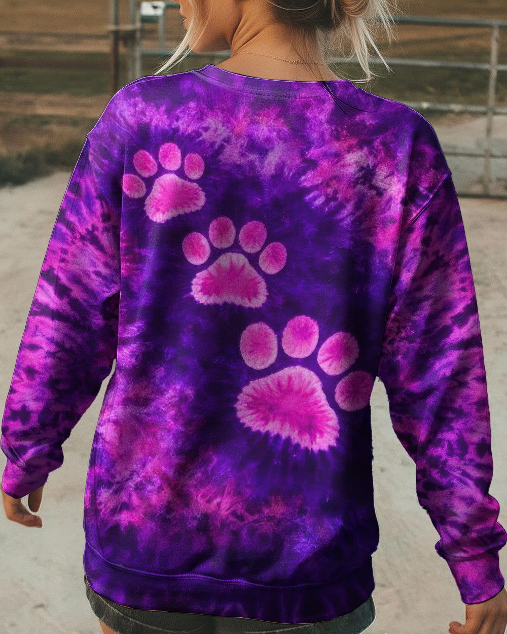 PAW SWIRL ALL OVER PRINT - TLTW1302262