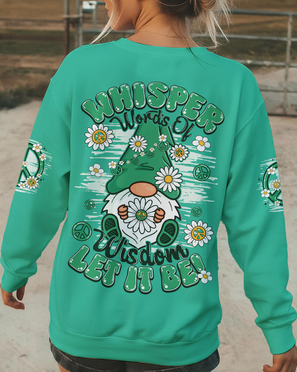 WHISPER WORDS OF WISDOM LET IT BE GNOMIES ALL OVER PRINT - TY0602261