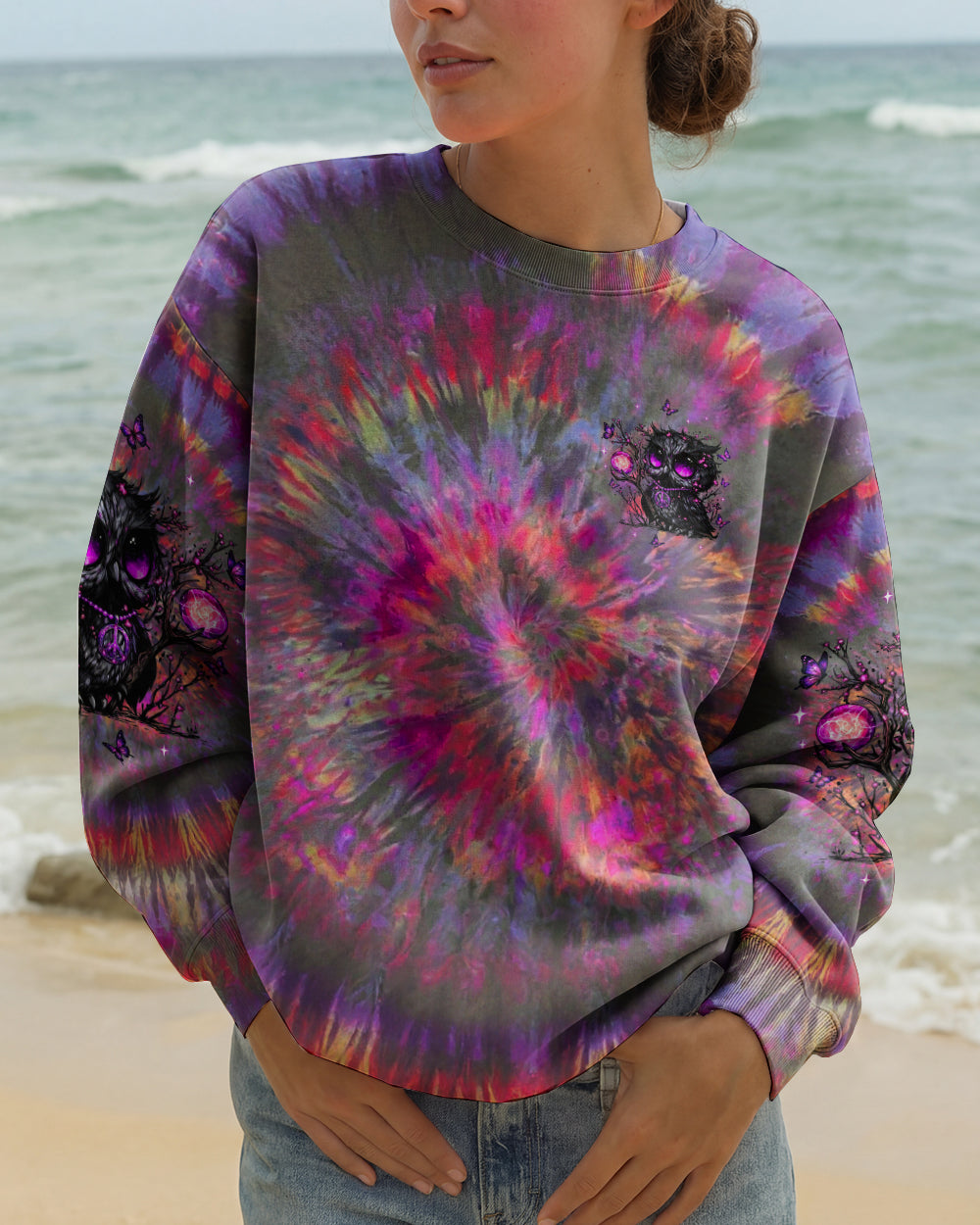 HELLO DARKNESS MY OLD FRIEND OWL ALL OVER PRINT - TLNT2901261