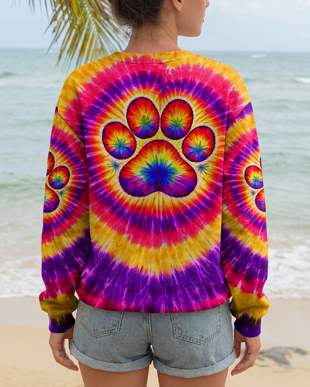 CAT MAMA SWIRL ALL OVER PRINT   - TLNT0703262