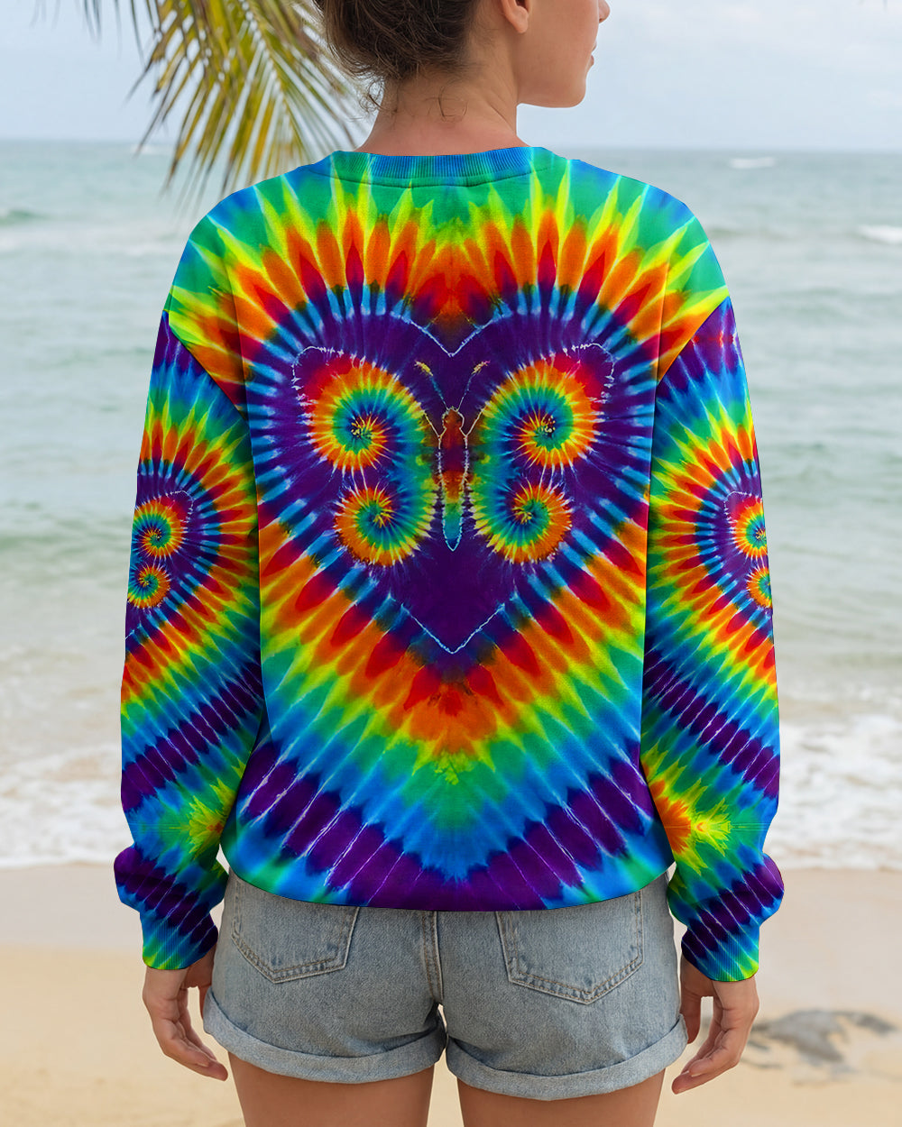 COSMIC BUTTERFLY HEART ALL OVER PRINT - TYQY1603262