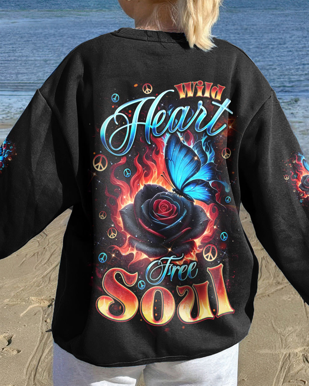 WILD HEART FREE SOUL ALL OVER PRINT - TYQY0403263