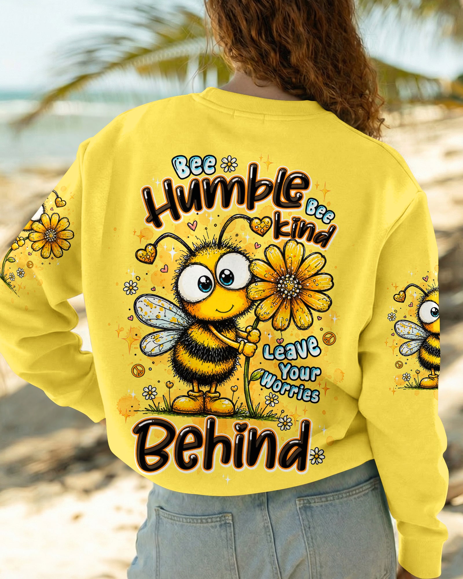 BEE HUMBLE BEE KIND  ALL OVER PRINT - TLTW1007262
