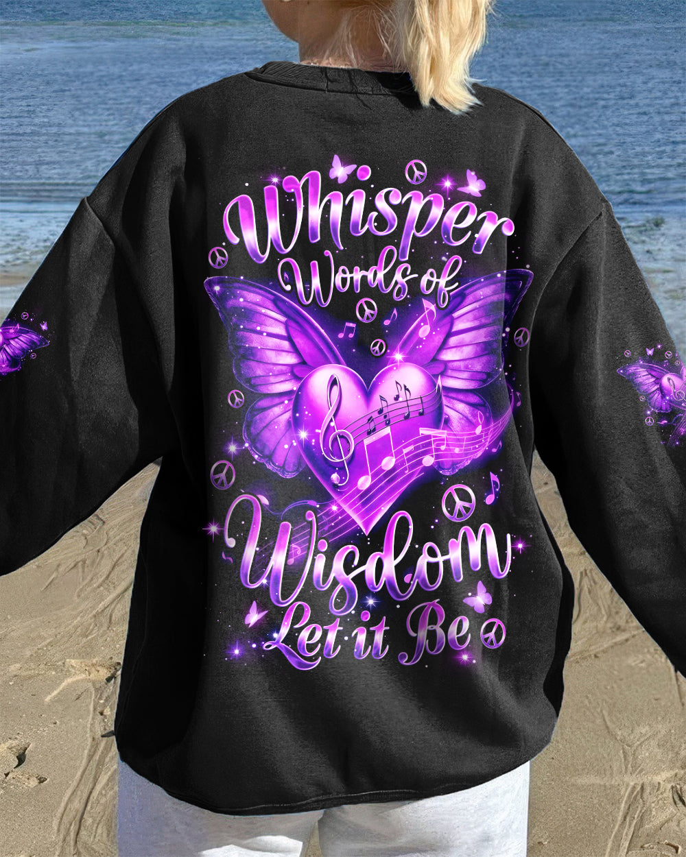 WHISPER WORDS OF WISDOM LET IT BE ALL OVER PRINT - TYQY1103263