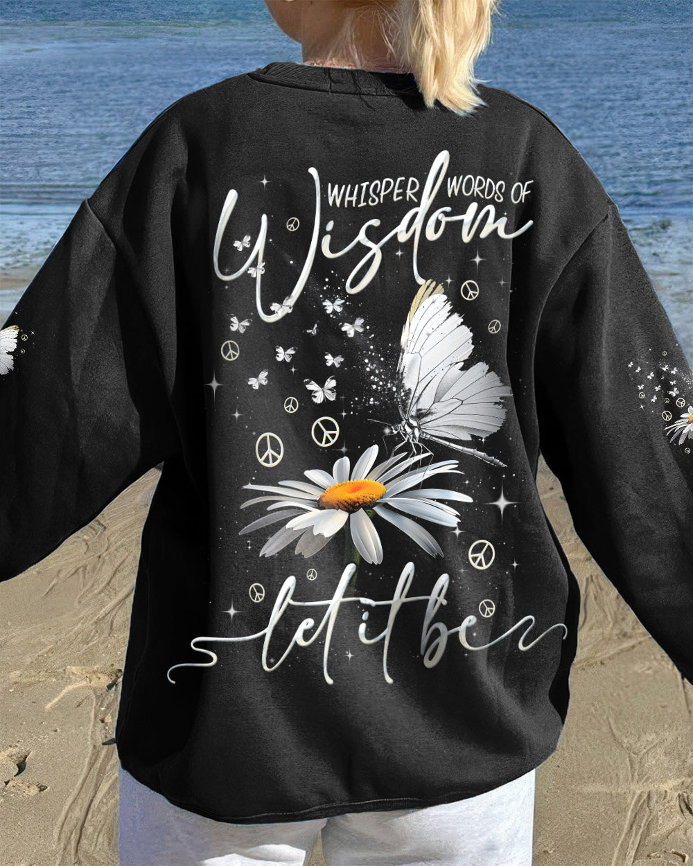WHISPER WORDS OF WISDOM LET IT BE BUTTERFLIES ALL OVER PRINT - TYQY0302261