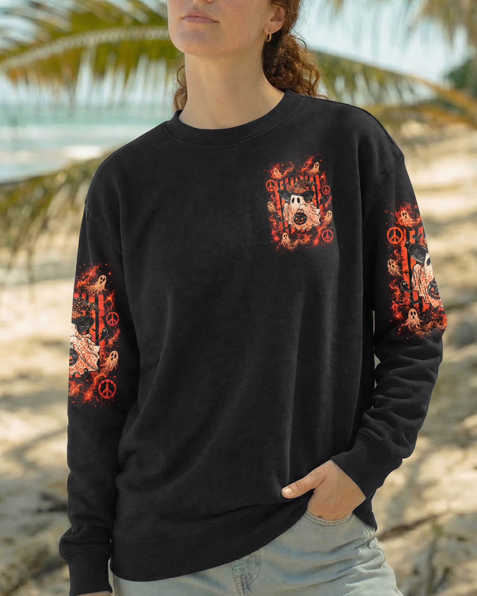 A WEE BIT WICKED WITCH BOO HALLOWEEN ALL OVER PRINT - TLTW1707261