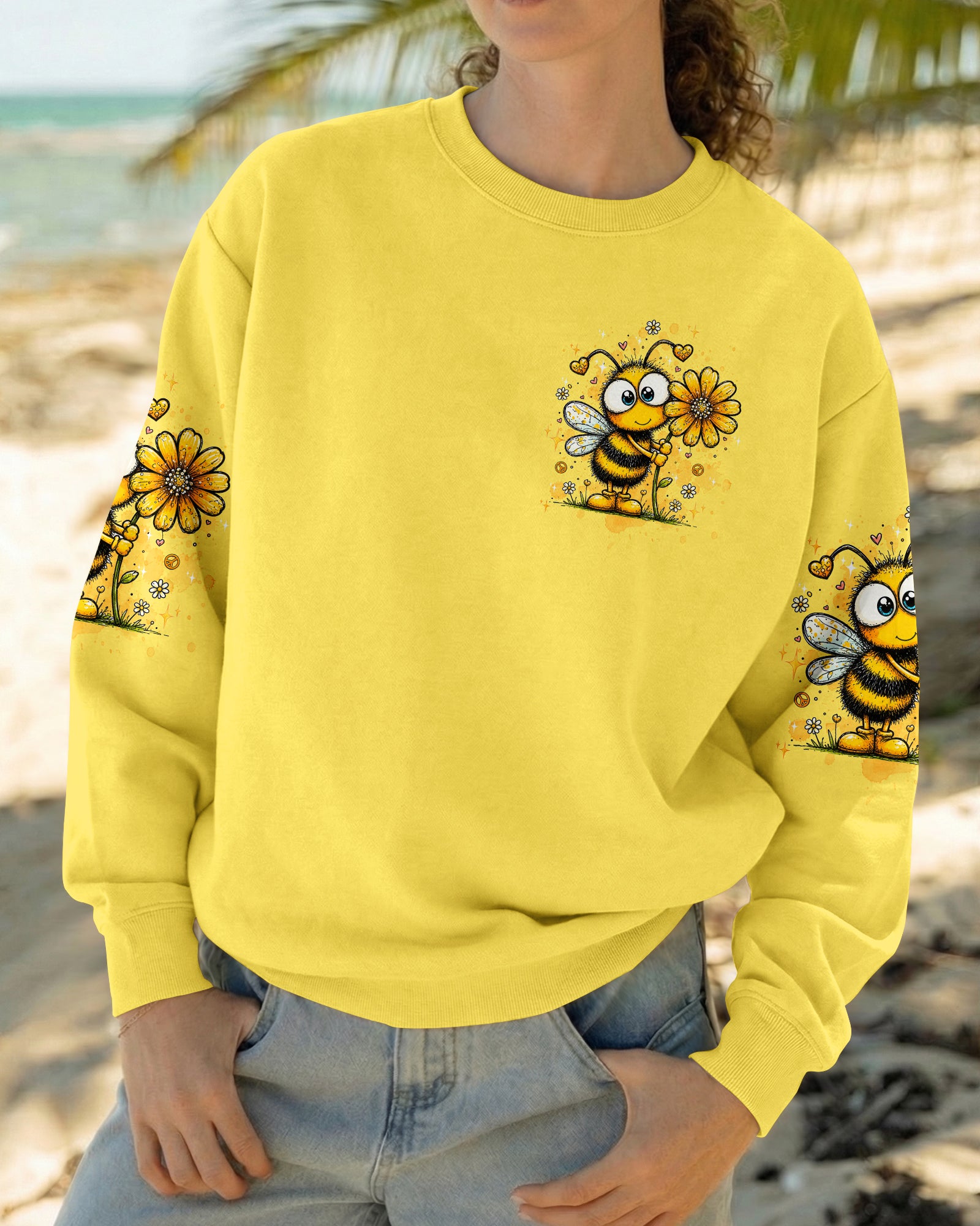 BEE HUMBLE BEE KIND  ALL OVER PRINT - TLTW1007262