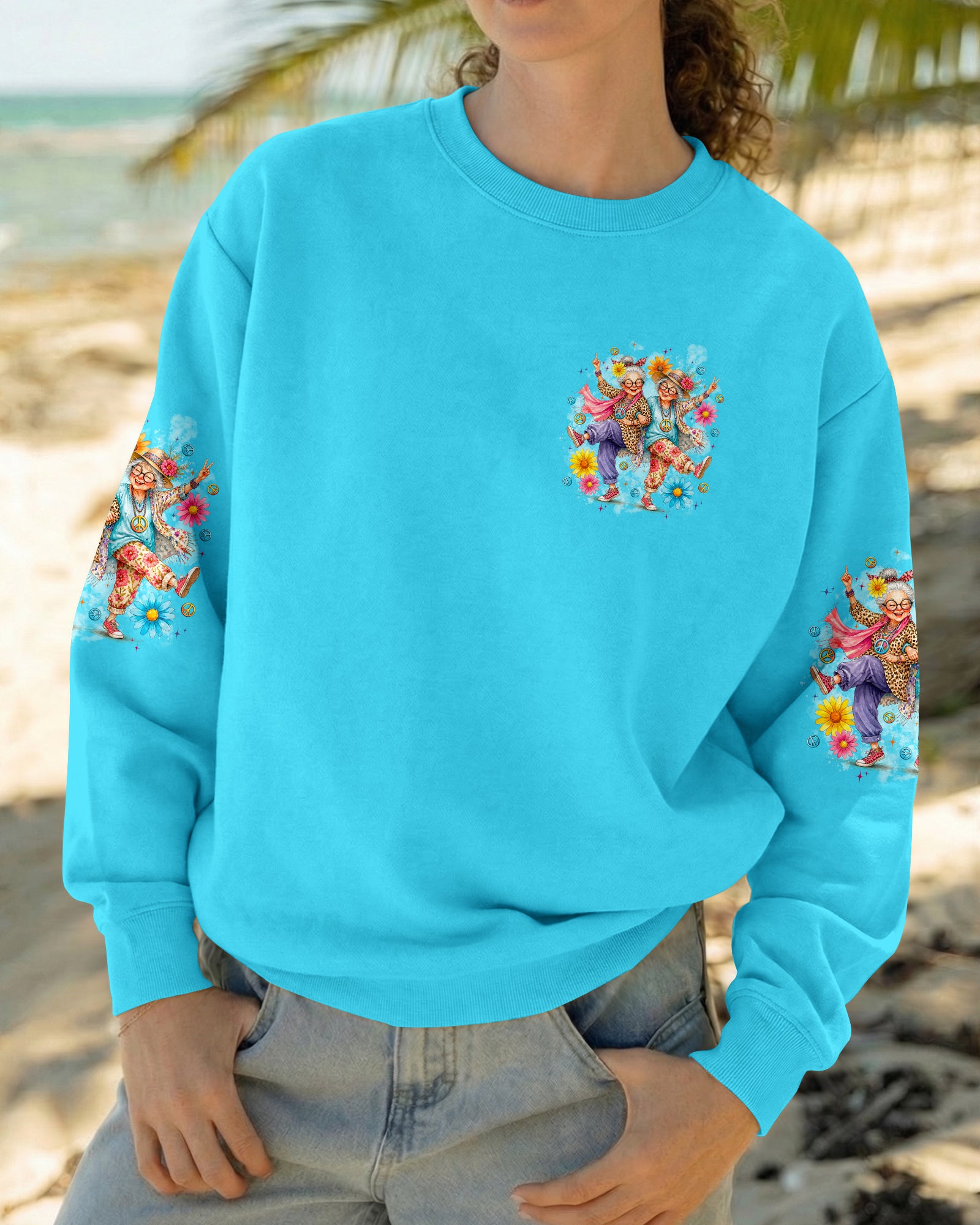 OLD HIPPIES ALL OVER PRINT - TYPQ3107262