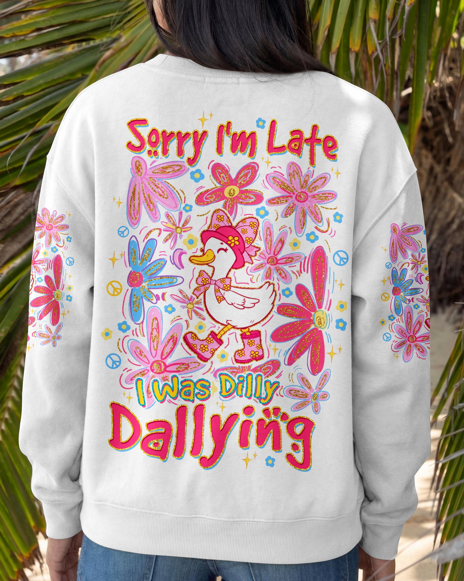 SORRY I'M LATE GOOSE ALL OVER PRINT - TLTW1407264