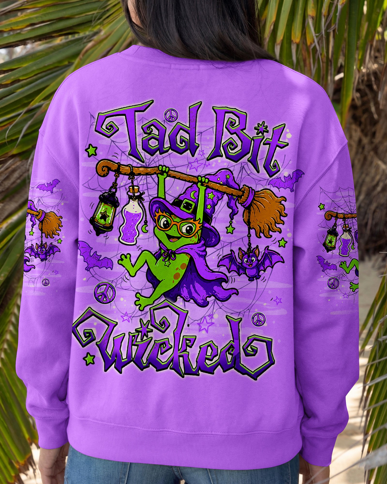 TAD BIT WICKED FROG HALLOWEEN ALL OVER PRINT - TLHN2407263