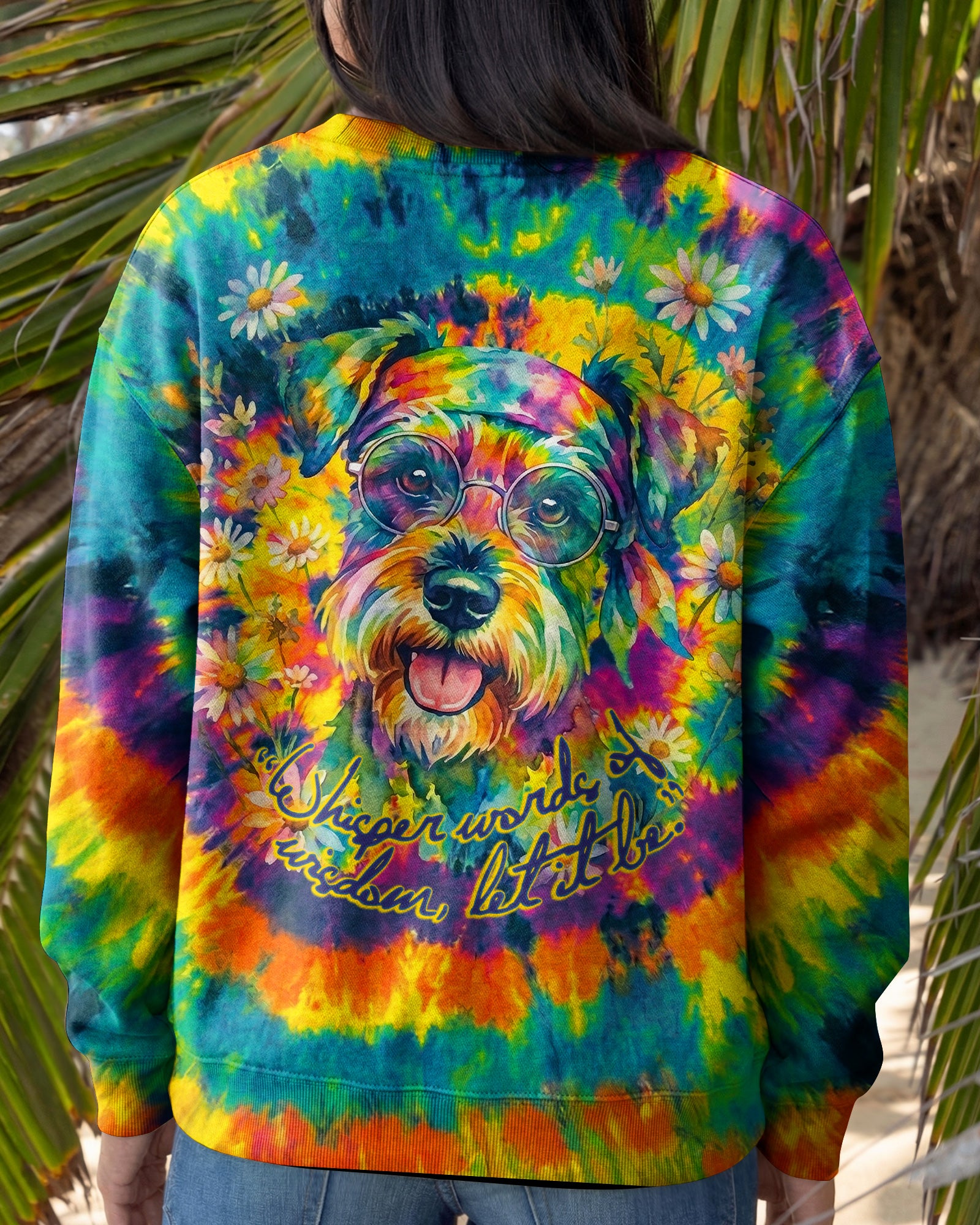 WHISPER WORDS OF WISDOM LET IT BE SCHNAUZER ALL OVER PRINT - RI0505261