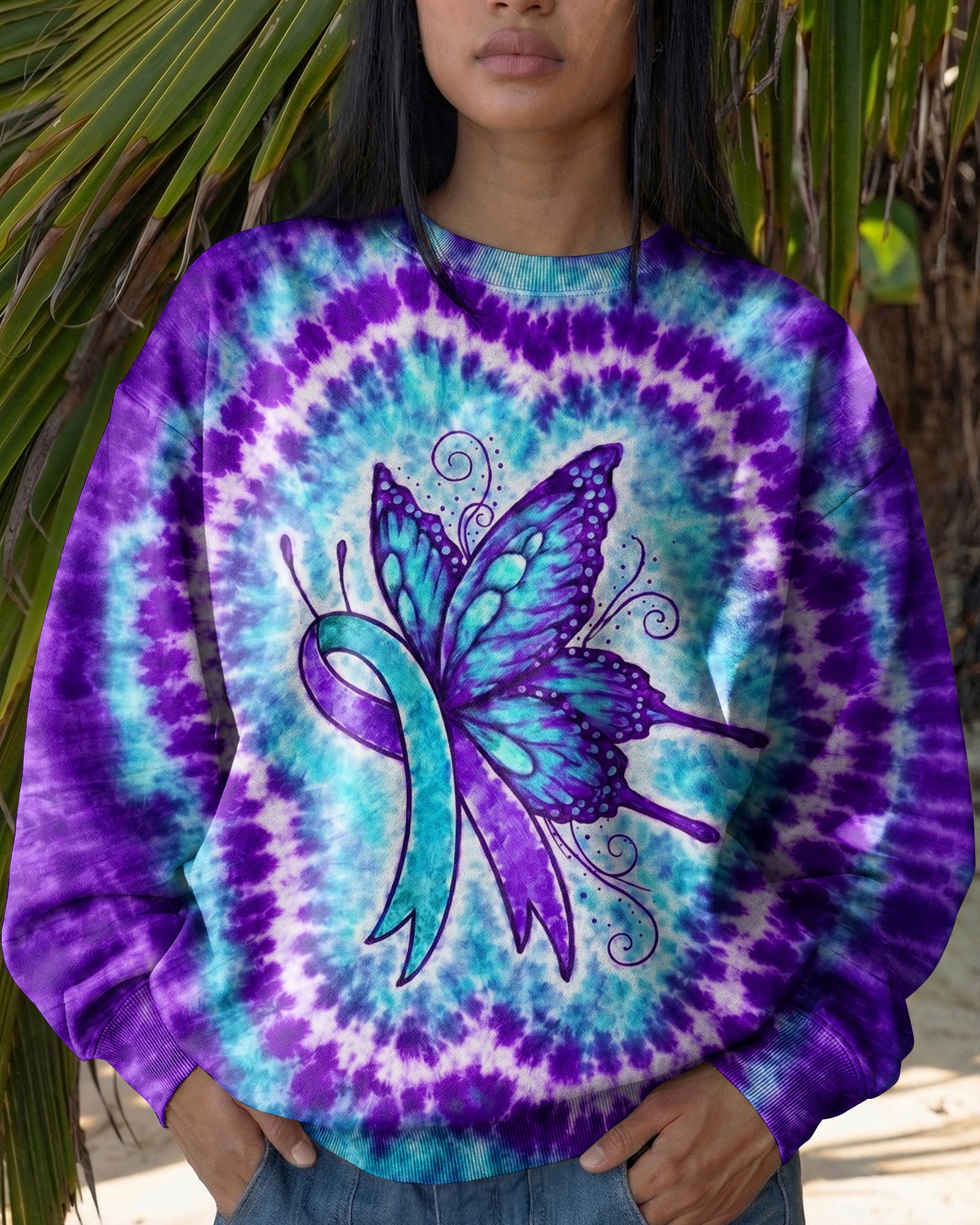 NO STORY SHOULD END TOO SOON BUTTERFLY SUICIDE PREVENTION ALL OVER PRINT  - TLNO1607261