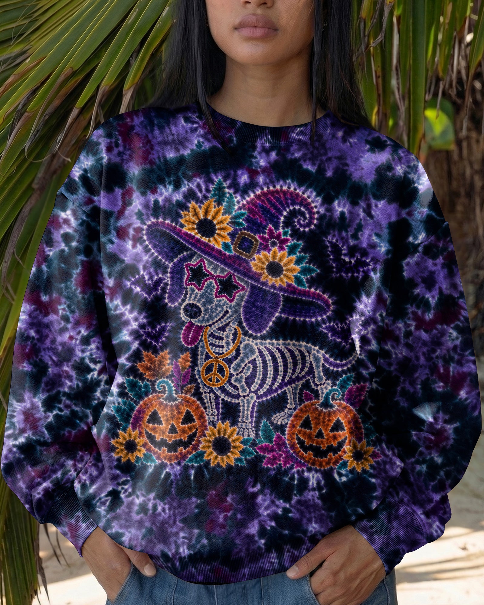 WITCHY HIPPIE DACHSHUND ALL OVER PRINT – RI2907261