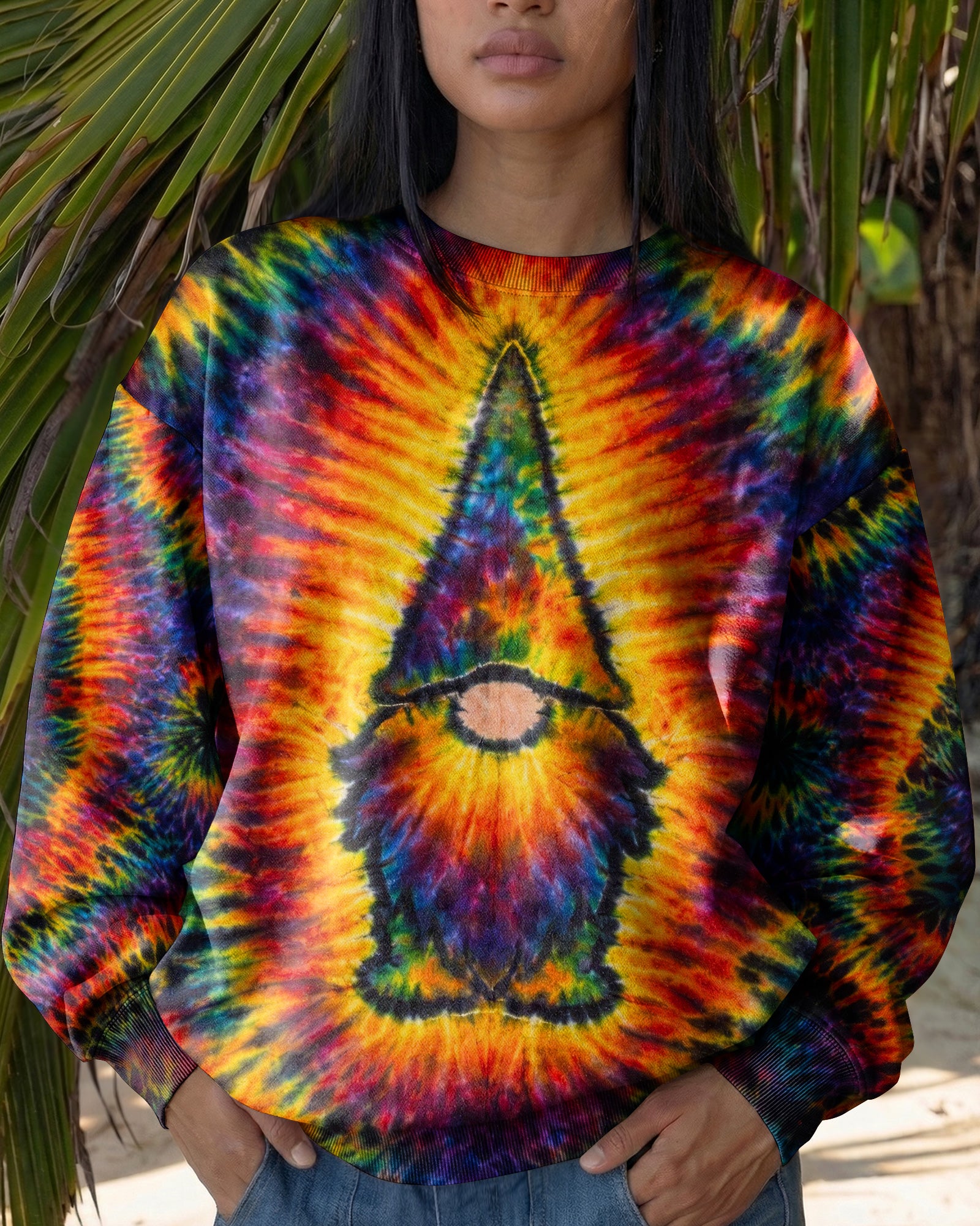 GNOME HIPPIE SWIRL ALL OVER PRINT - TLHG1604264