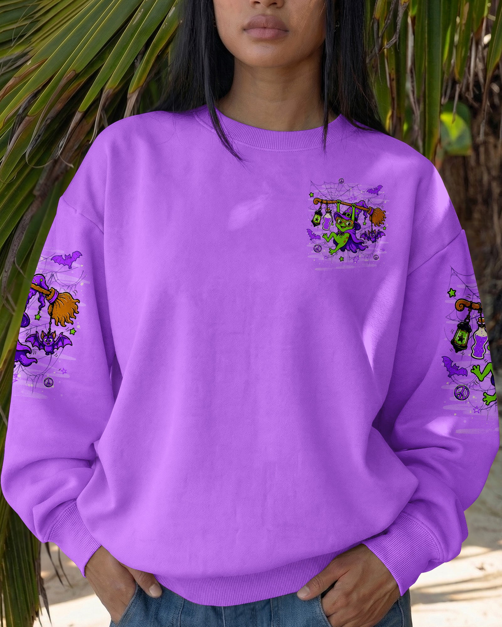 TAD BIT WICKED FROG HALLOWEEN ALL OVER PRINT - TLHN2407263