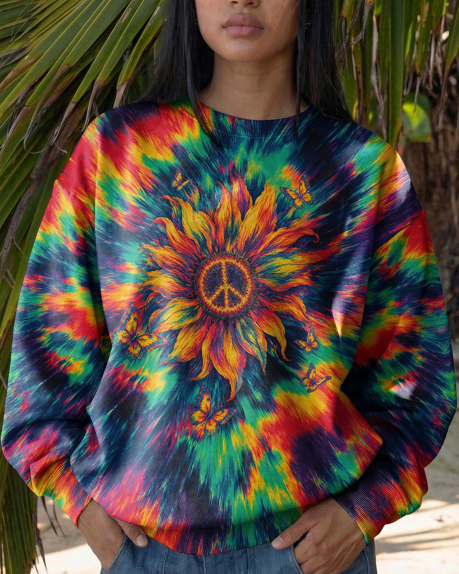 HIPPIE SOUL SUNFLOWER ALL OVER PRINT   - TLNT0206262
