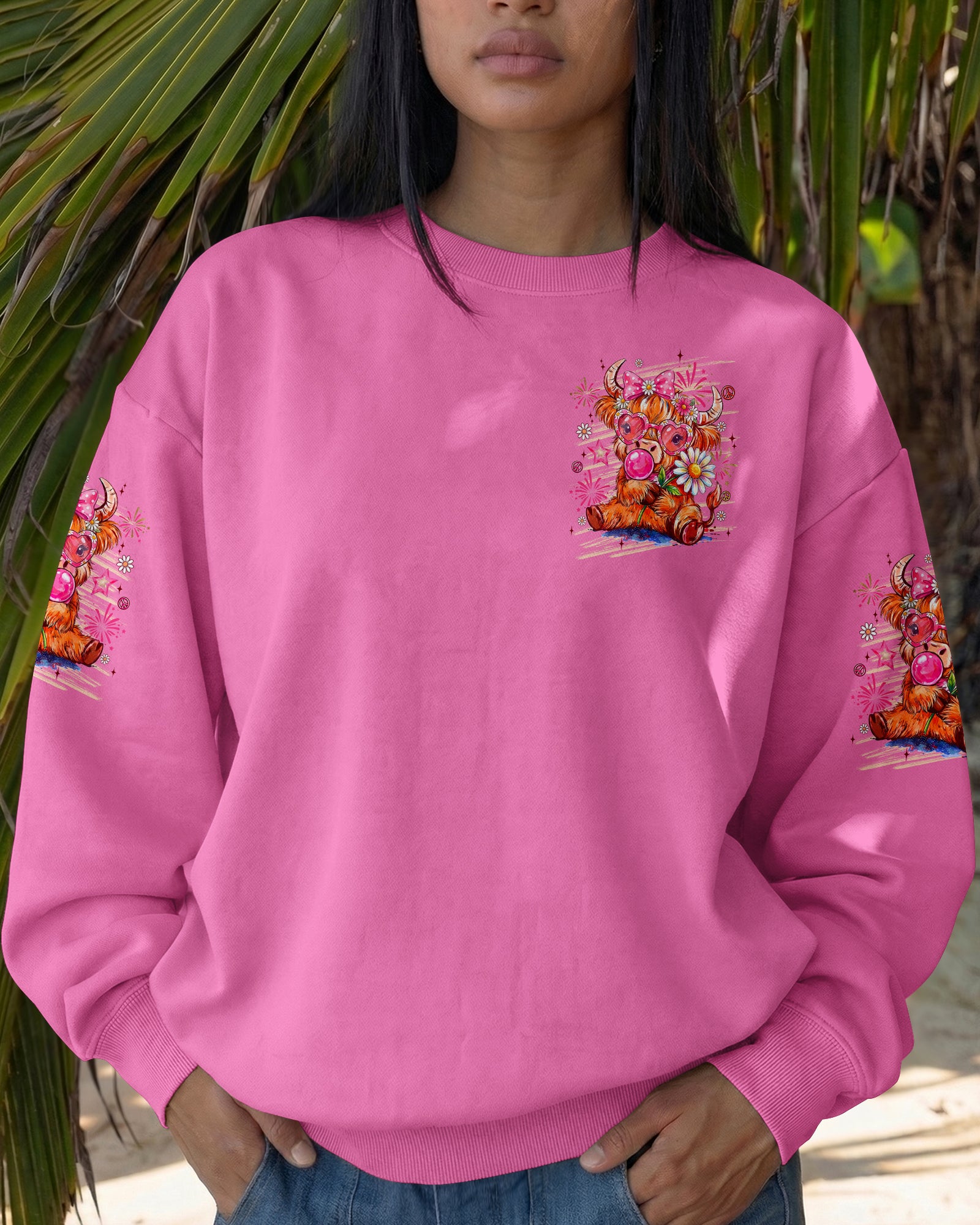 NOT IN THE MOOOOD COW ALL OVER PRINT - TYLN0807262