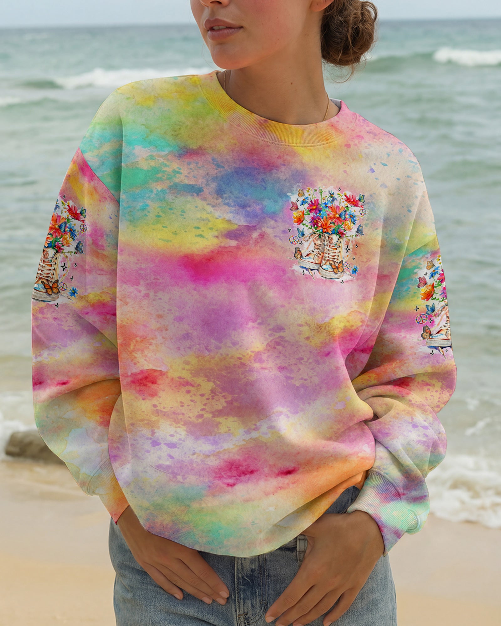 FOCUS ON THE GOOD ALL OVER PRINT - TY2104262