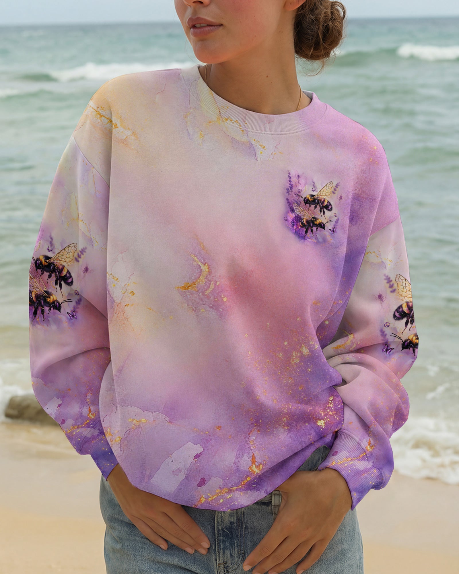 WHISPER WORDS OF WISDOM LET IT BEE ALL OVER PRINT - TLHG2403262