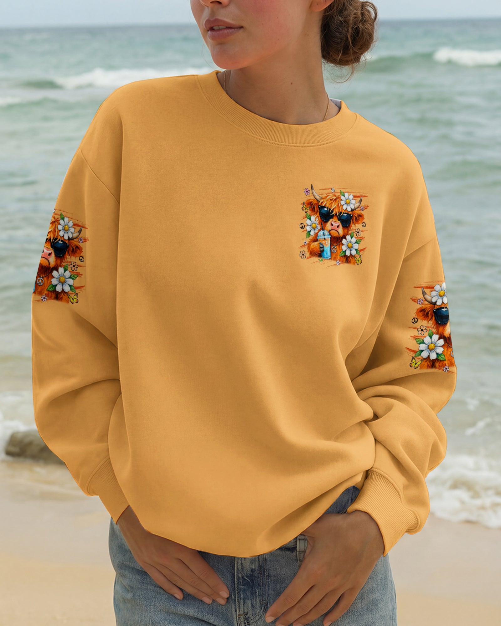 SUCK IT UP BUTTERCUP COW ALL OVER PRINT - TYLN1106261