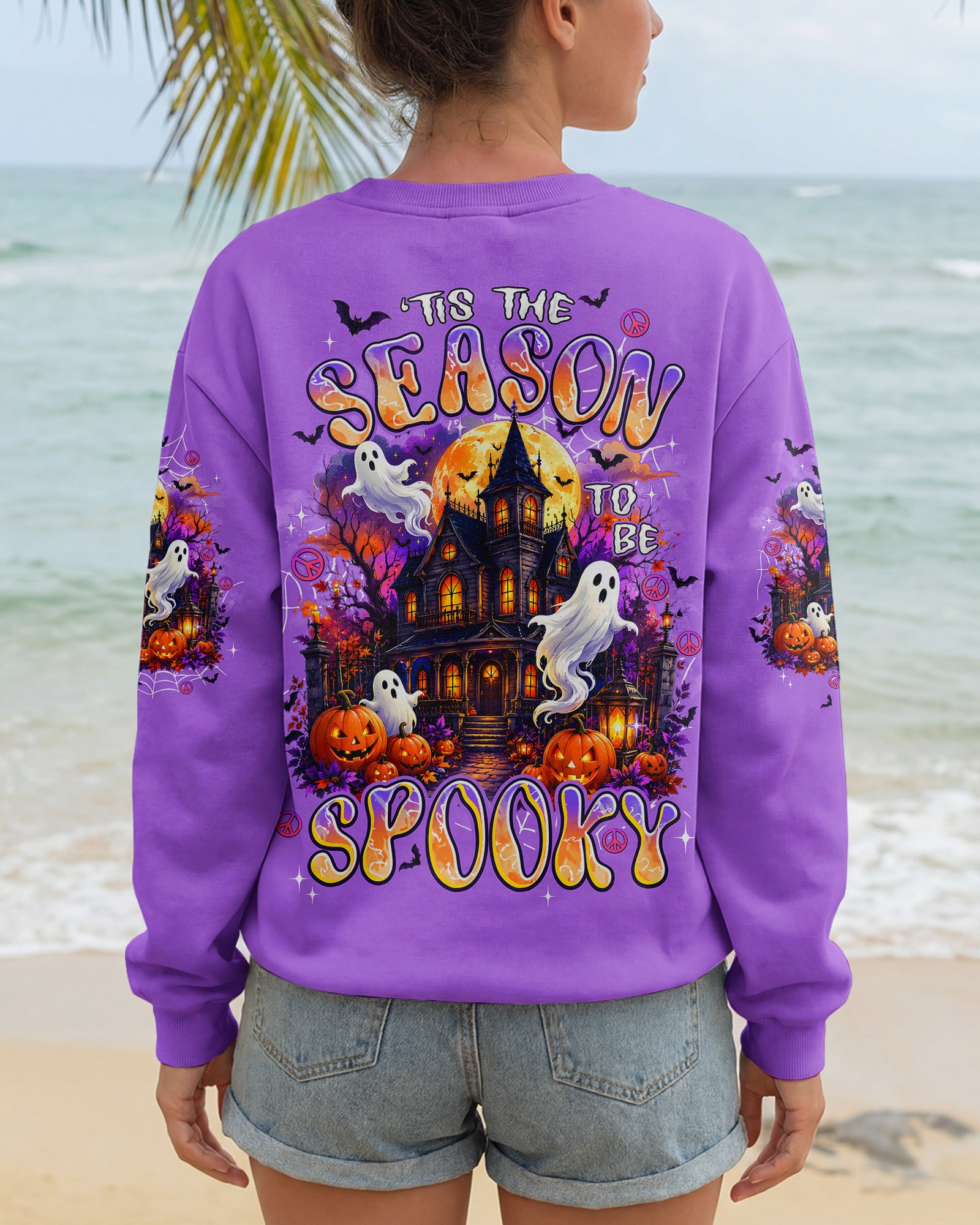 TIS THE SEASON TO BE SPOOKY HALLOWEEN ALL OVER PRINT - TYPQ2807261