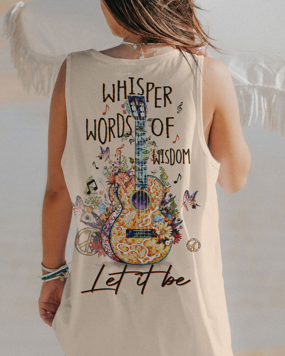 WHISPER WORDS OF WISDOM GUITAR ALL OVER PRINT - TLTW1904232