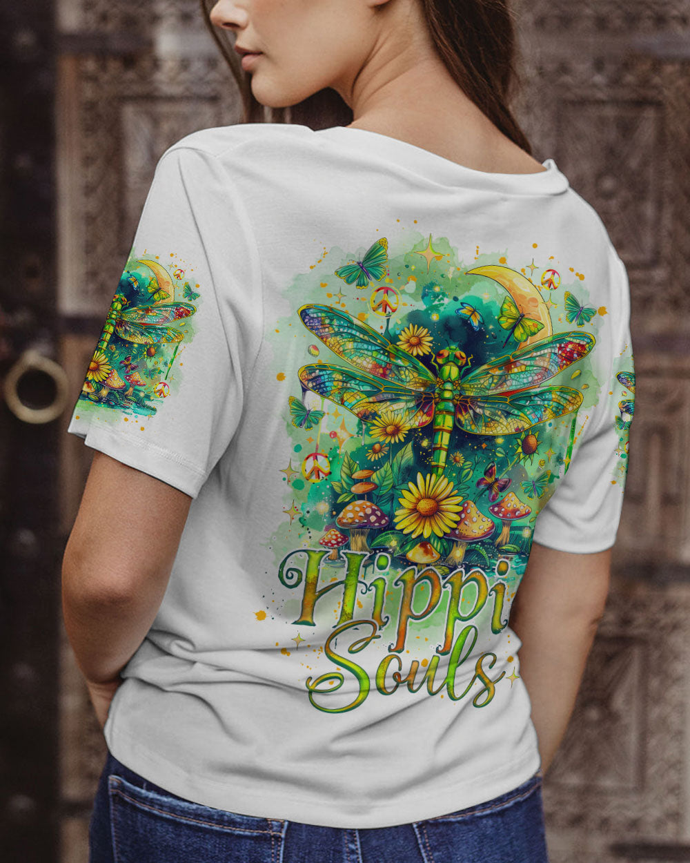 HIPPIE SOUL DRAGONFLY ALL OVER PRINT - TLNZ1809242