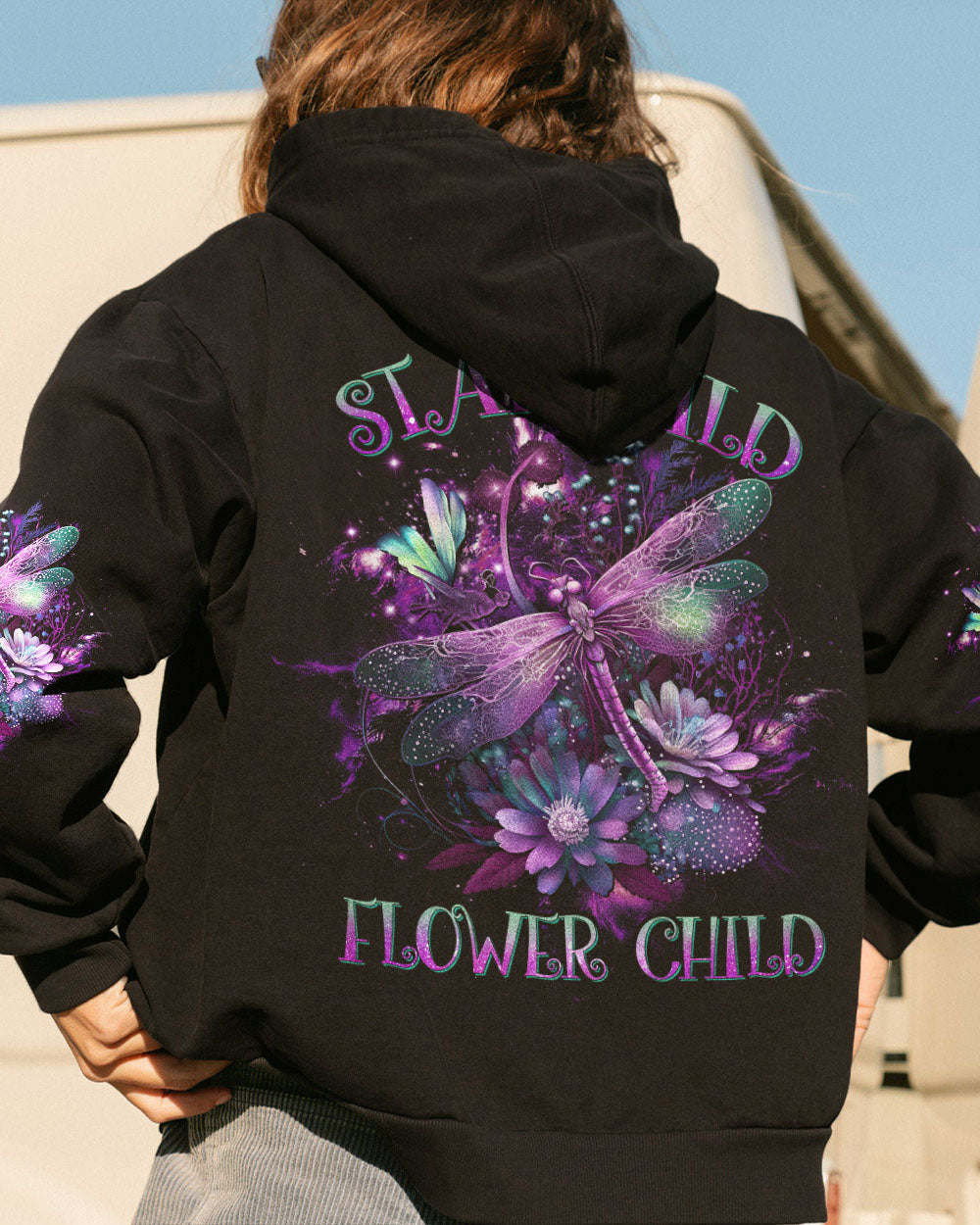 STAY WILD FLOWER CHILD ALL OVER PRINT - YHHG1704233