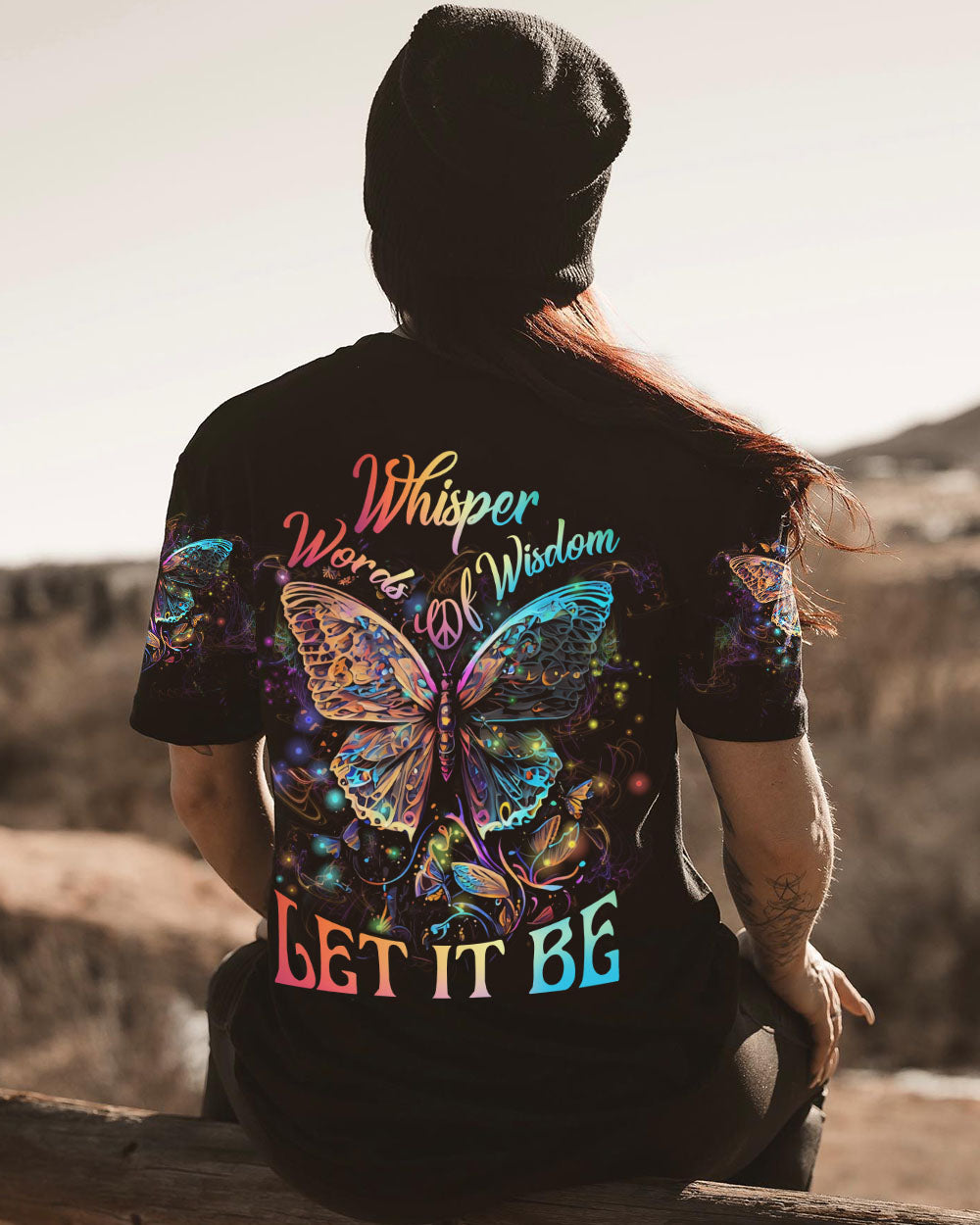 WHISPER WORDS OF WISDOM BUTTERFLY ALL OVER PRINT - YHLN2104233