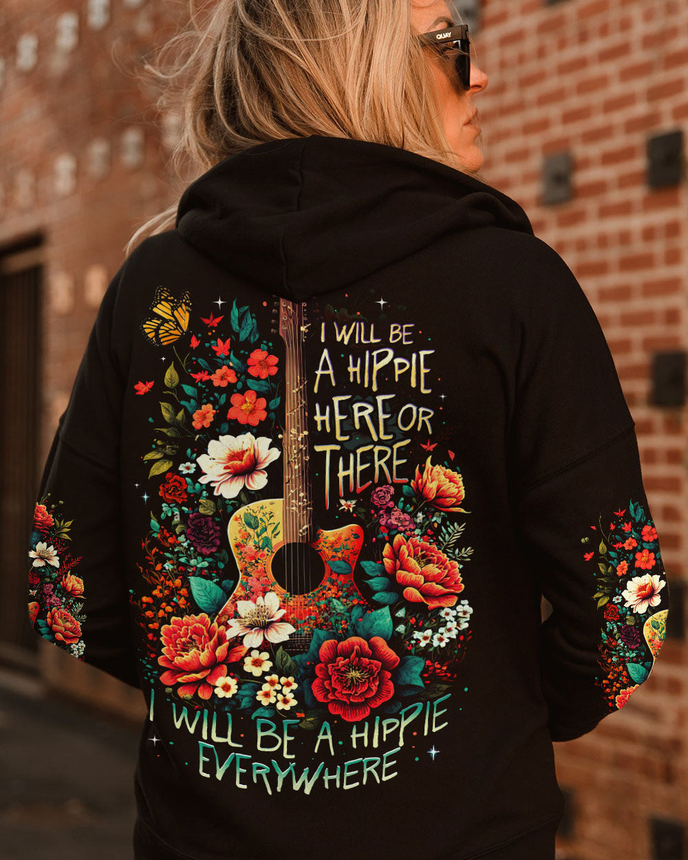 I WILL BE A HIPPIE EVERYWHERE ALL OVER PRINT - TY19042311