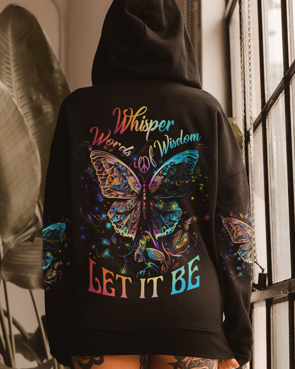 WHISPER WORDS OF WISDOM BUTTERFLY ALL OVER PRINT - YHLN2104233