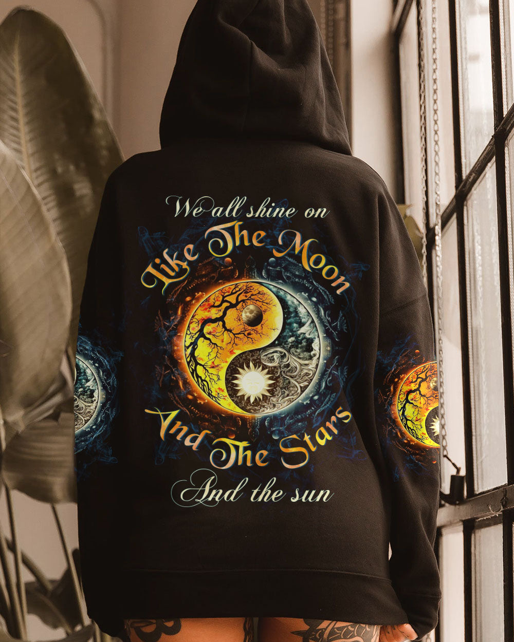 WE ALL SHINE ON YINYANG ALL OVER PRINT - TLTW1904235