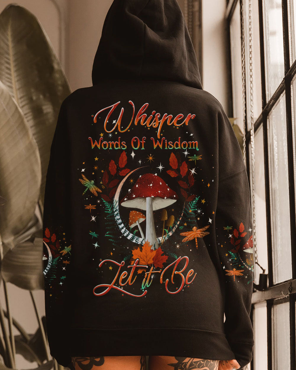 WHISPER WORDS OF WISDOM MUSHROOM ALL OVER PRINT - YHDU2104233