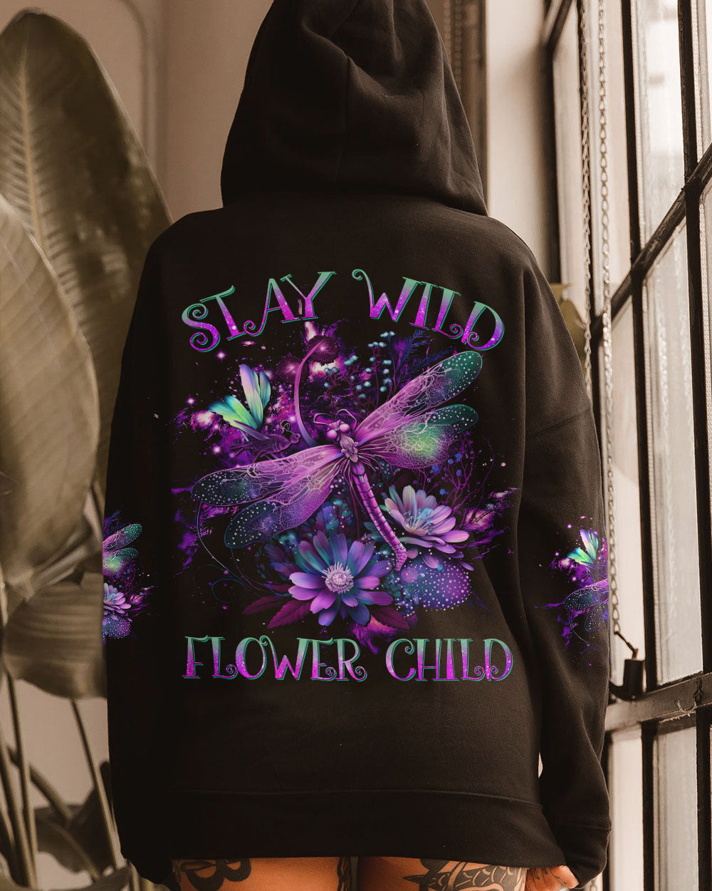STAY WILD FLOWER CHILD ALL OVER PRINT - YHHG1704233