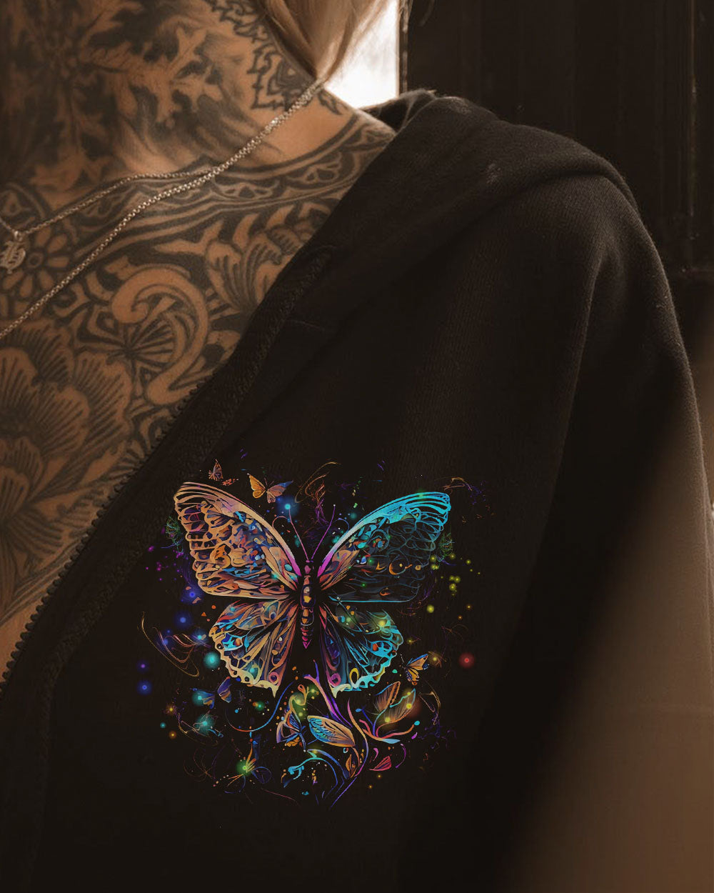 WHISPER WORDS OF WISDOM BUTTERFLY ALL OVER PRINT - YHLN2104233