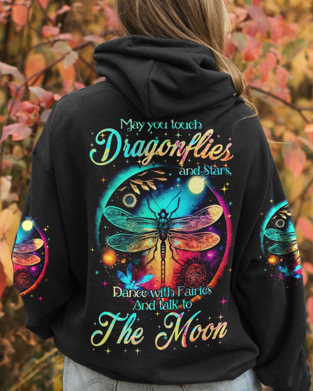 MAY YOU TOUCH DRAGONFLIES AND STARS ALL OVER PRINT - TYTM2503231