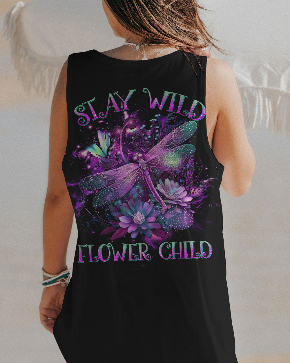 STAY WILD FLOWER CHILD ALL OVER PRINT - YHHG1704233