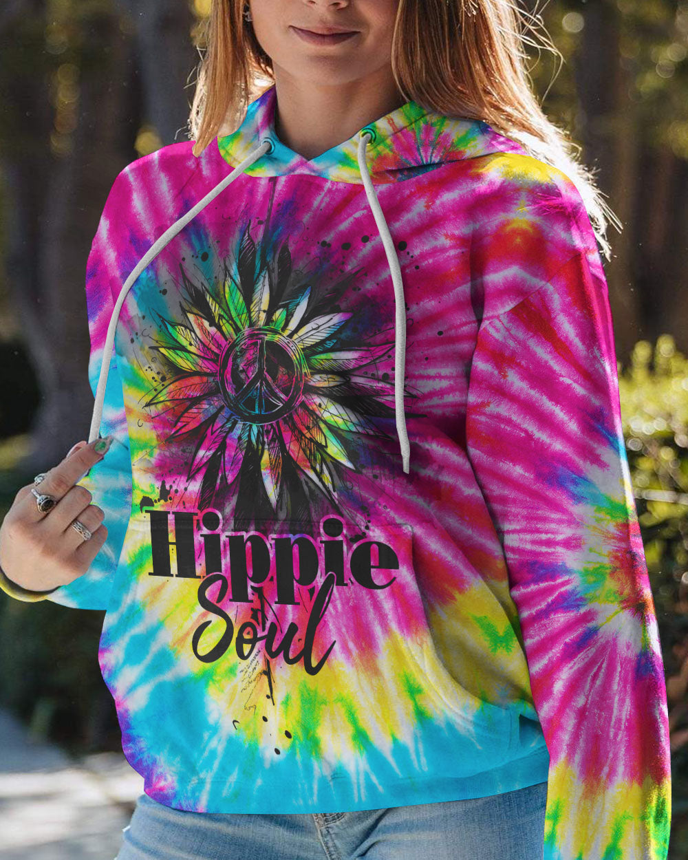 HIPPIE SOUL SUNFLOWER ALL OVER PRINT - TY2302235