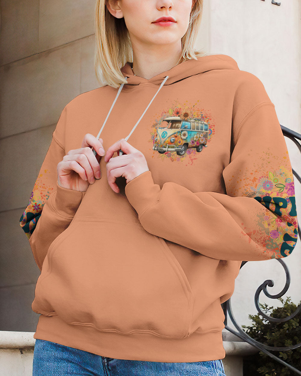 DON'T WORRY BE HIPPIE ALL OVER PRINT - YHHG1402233