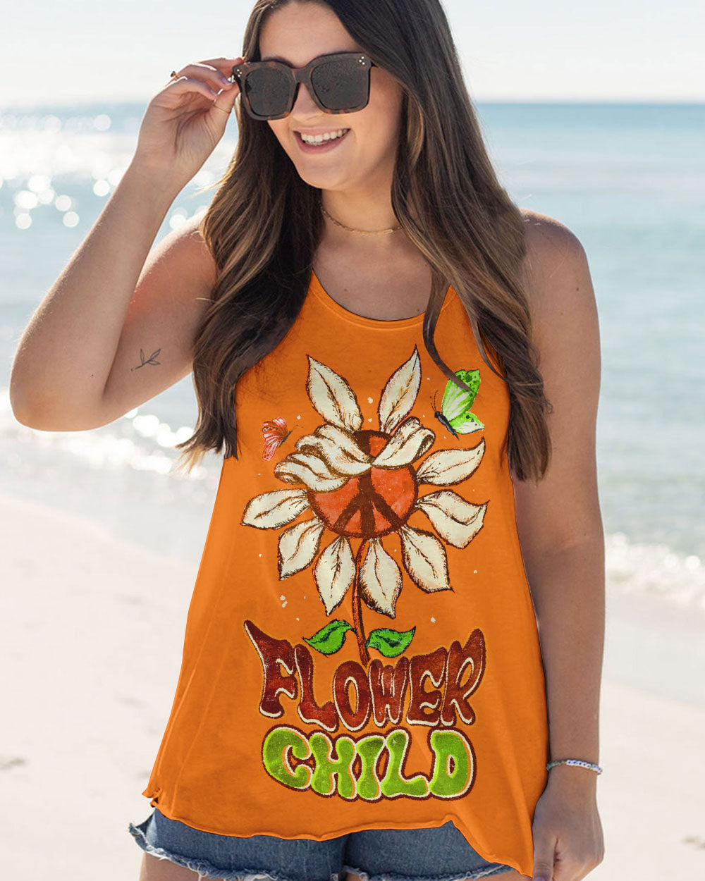 FLOWER CHILD ALL OVER PRINT - TY2402234